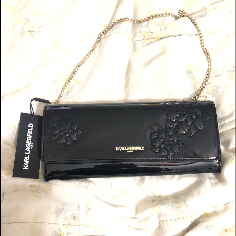 Black Karl Lagerfeld Purse